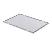 ALUTEC Portacoperchio per cassette di plastica (dimensioni 600x400 mm, per la chiusura di cassette da trasporto, in plastica di alta qualità) 05090