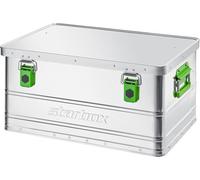 ALUTEC Starbox 50 in alluminio, 50 L, 585×390×270 mm, resistente a polvere e spruzzi, con cinghie incluse, cassetta attrezzi e stoccaggio, peso 3,31 kg (26050)