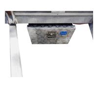 Alutec TRUCK 23 41023 Cassa in lamiera bugnata Alluminio (L x L x A) 425 x 265