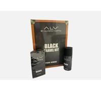 ALV BY ALVIERO MARTINI BLACK POUR HOMME EAU DE PARFUM ML.100 SPRAY + DEODORANTE ML.150 SPRAY