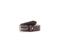 ALV by Alviero Martini - Cintura in pelle, marrone scuro