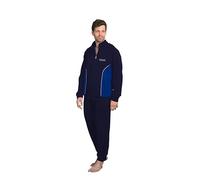 ALV by Alviero Martini Tuta Homewear da Uomo in French Terry, Ideale per Le Mezze Stagioni E L'Estate, Vari Modelli Primaverili (IT, Testo, M, Regular, Regular, AL027F-Blu)