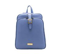 ALV by Alviero Martini Zaino Donna in Pelle con Doppio Scomparto - ALVSP0080 - Azzurro