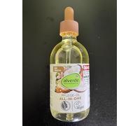 alverde Cosmetici naturali alverde all-in-one olio per la cura di mandorle biologiche, cocco biologico, 100 ml