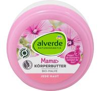 alverde Cosmetici naturali - burro per il corpo della mamma, malva biologica, 200 ml