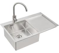 Alveus Concept lavello in acciaio 78x48 cm acciaio 1124384