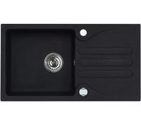 Alveus Galapagos lavello in granito 77x43 cm nero 1513091