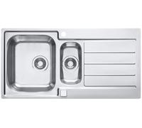 Alveus Line Maxim lavello in acciaio 98.5x50.5 cm acciaio 1085952