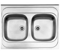 Alveus Primal lavello in acciaio 80x60 cm acciaio 1124501