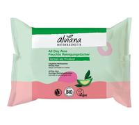 Alviana Salviette Detergenti Aloe Vera Bio 25 pezzi - Salviette detergenti