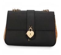 Alviero Martini 1° Classe Borsa a Spalla Donna Nero in Tessuto rivestito