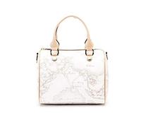 Alviero Martini Prima Classe - Borsa media a bauletto con tracolla Geo White