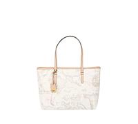 Alviero Martini Prima Classe - Borsa Shopping grande Geo White