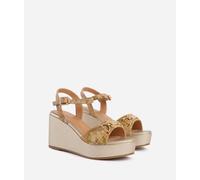 Alviero Martini 1° Classe Donna Sandali in eco nappa con zeppa laminata