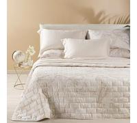 ALVIERO MARTINI 1ª CLASSE HOME COLLECTION Copriletto Trapuntato Matrimoniale in raso di cotone Art. Geo White 270x270 cm