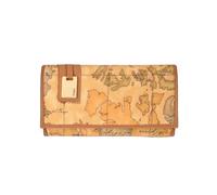 Alviero Martini Portafoglio Noos Tessuto Geo Classic Chiusura clip e zip Interno pelle Taglia unica