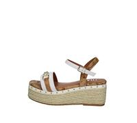ALVIERO MARTINI 1 CLASSE Sandali c/Zeppa e Borchiette WHITE 0900, 39