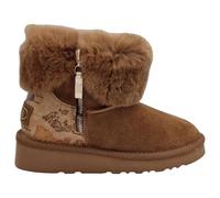ALVIERO MARTINI 1 CLASSE Stivaletto pelliccia lapin NATURAL 0010, 37