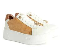Alviero Martini Sneakers Donna Geo Elevate Prima Classe Natural1046 300b Scarpe Sportive Bianche Suola Tacco In Gomma 5.5 Cm (Bianco, Sistema Taglie Calzature EU, Adulto, Donna, Numero, Media, 37)