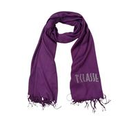 Alviero Martini 1a ccessories ,Donna ,Viola ,ONE SIZE Logo Strass Stola