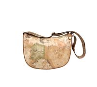 Alviero Martini 1a ags ,Donna ,Beige ,ONE SIZE Soft Tracolla Mezzaluna Piccola