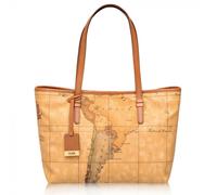 Alviero Martini 1a ags ,Donna ,Multicolore ,ONE SIZE Geo Classic Medium Shopping Bag