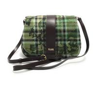ALVIERO MARTINI 1A CLASSE Borsa a tracolla con patta Moss green B26PC11 LD46 9894 Dimensioni borsa: PICCOLA