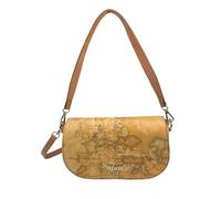 Alviero Martini 1A orsa a Tracolla Donna, Geo Classic e Geo Black, Tessuto Rivestito, Media 24x13x7 cm, Tracolla Regolabile, Casual, Resistente all'acqua