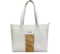 Alviero Martini 1A orsa a Tracolla Donna, Geo Classic, Tessuto con Stampa, Tracolla Regolabile, 33x13x14 cm