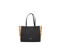 Alviero Martini Borsa Shopping 1A orsa Nero con stampa geografica 41x27x12 cm Bottone magnetico