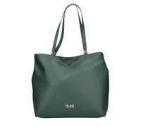 Alviero Martini 1A Classe Borsa Shopping Reversibile, Verde Bottiglia, Eco Pelle e Tessuto Geo Classic, 35x31x14 cm, LMLE289729