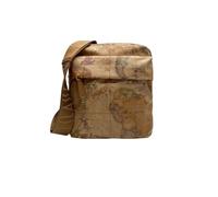 ALVIERO MARTINI 1a orsetta a tracolla comoda e pratica realizzata con dettagli in stampa geo su tutti i lati della borsa. Dispone di un ampio scomparto principale chiuso con zip e tasca intern