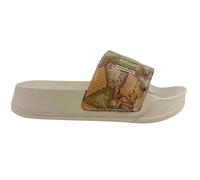 Alviero Martini 1A Classe Ciabatta alta slippers donna beige geo DS26PC03 2505 0289 Taglia scarpa: 39