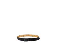 Alviero Martini Prima Classe Cintura Reversibile Uomo Geo Classic A485 5600 Pelle Nera TG 125