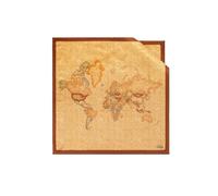 Alviero Martini 1A oulard geo classic 90×90 K3190 ALOE chestnut