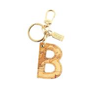 ALVIERO MARTINI 1a CLASSE - Portachiavi Charm Lettera B Naturale Beige