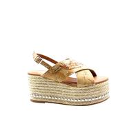 Alviero Martini 1A Classe Sandali con Zeppa Donna - Bianco Modello 1120 1120 Ecopelle 39