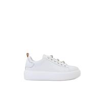 Alviero Martini 1A Classe Sneaker Donna in Eco Nappa Liscia con passalacci Strass Bianche (Bianco, Sistema Taglie Calzature EU, Adulto, Donna, Numero, Media, 36)