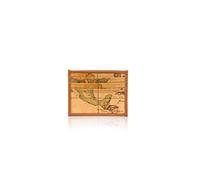 Alviero Martini 1a classe W316, Porta Carte di Credito Donna, Beige (Naturale), 10x7.5x1 cm (W x H x L)