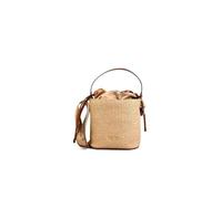 Alviero Martini 1A orsa Secchiello in Rafia Intrecciata, Natural, 24x21x12 cm, con Tracolla, Stile Casual Mare