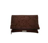Alviero Martini Beauty case con zip prima classe raso marrone