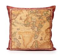 ALVIERO MARTINI cuscino arredo in velluto 1classe Geo Classic RED