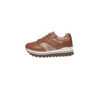 Alviero Martini Wendy - Sneakers Platform Con Stampa Geo Marrone - Donna Scarpe