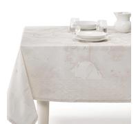 Tovaglia da cucina Geo White in Cotone