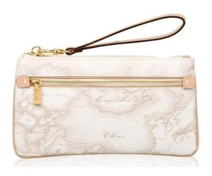 ALVIERO MARTINI Pochette con polsiera M026 Bianco