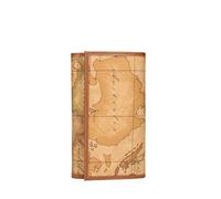 Alviero Martini Prima Classe - Portafogli Donna Medio in pelle naturale e tessut