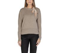Alviero Martini Prima Classe Beige Polyester Sweater - IT44|L