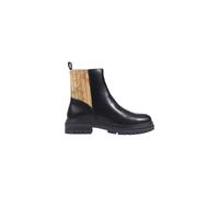 Alviero Martini Prima Classe Black Polyethylene Ankle Boots - EU41/US11