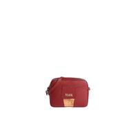 Alviero Martini Prima Classe - Borsa a tracolla reporter piccola in tessuto saff