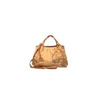 Alviero Martini Prima Classe - Borsa media a mano in tessuto stampato Geo Classi